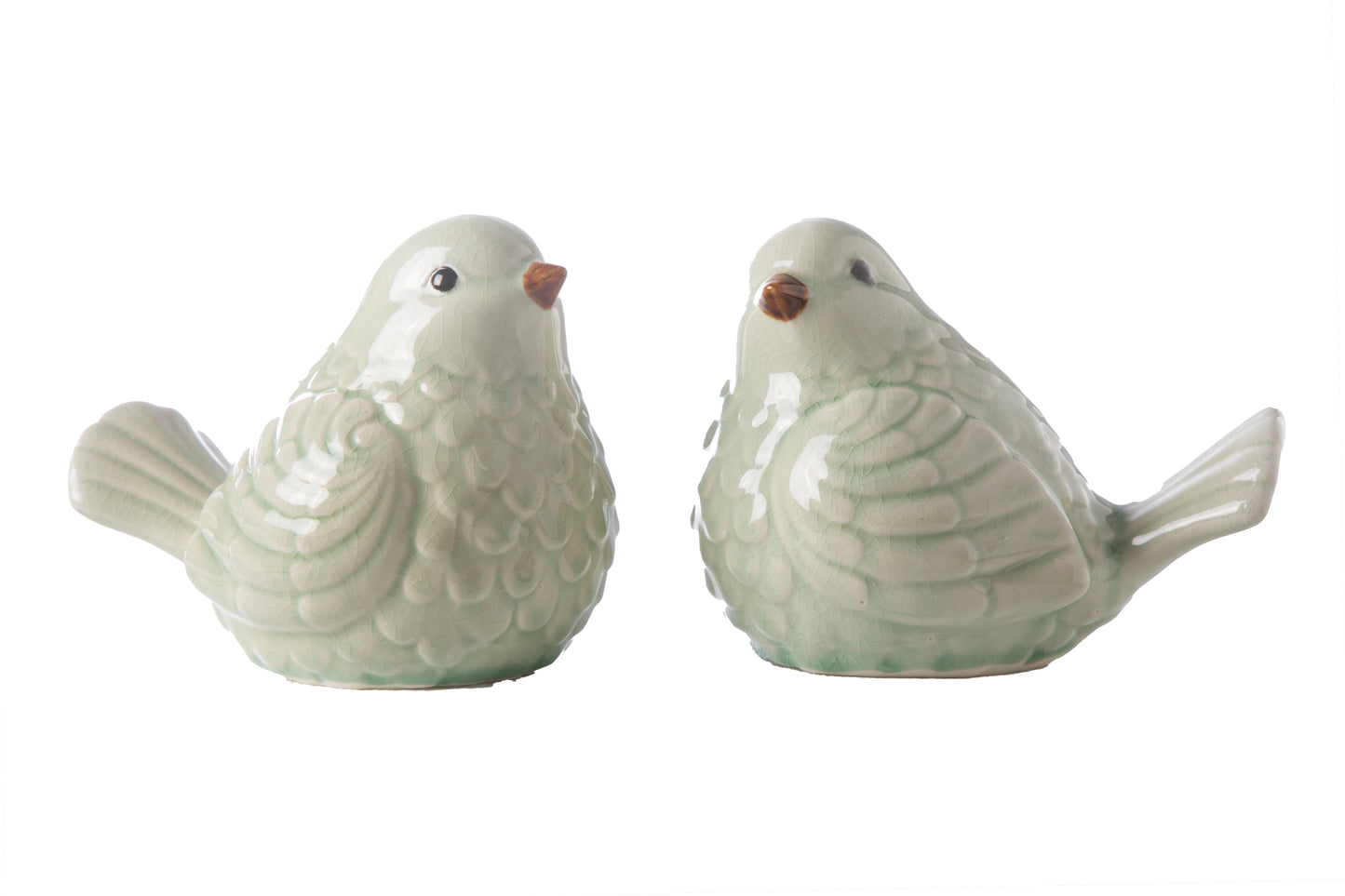 Elric Ceramic Bird Figurines (Set of 2)