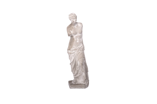 Cement Figurine Grey-18.50"H