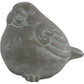Brann Cement Sitting Bird Figurine